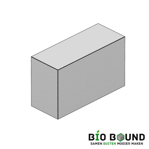 circulaire, biobased parkband bloembakband 40 x 60 cm