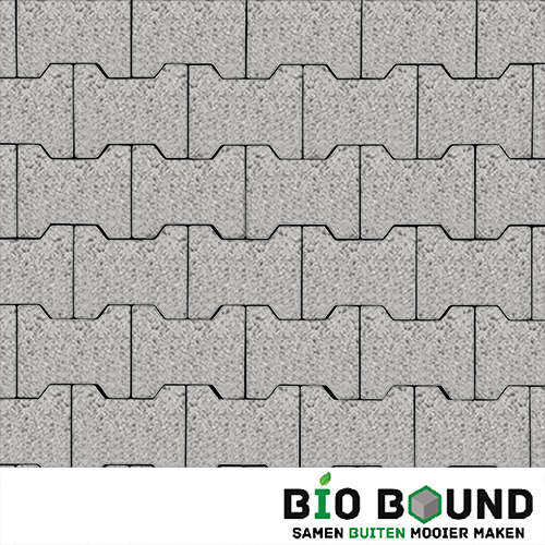 Circulaire, biobased H-verbandstenen wit