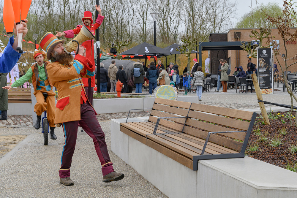 Zitranden van circulair, biobased beton voor vernieuwde Speeltuin De Gavers